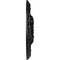 Ekena Millwork Amelia Ceiling Medallion (Fits Canopies up to 2 3/8"), Hand-Painted Jet Black, 19 5/8"OD x 3/4"P CM20AMBLF - alternate 2